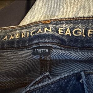 American Eagle Outfitters Blue Straight Leg Jeans